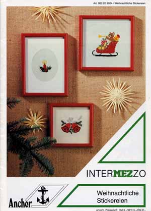 Weihnachtliche Stickereien Coats Intermezzo